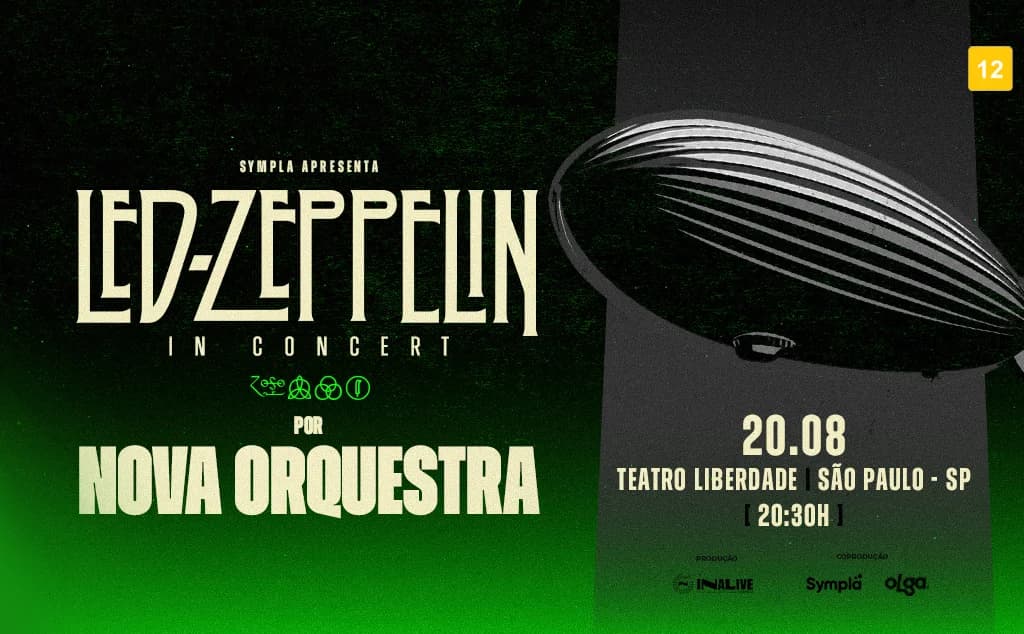 LED ZEPPELIN IN CONCERT POR NOVA ORQUESTRA