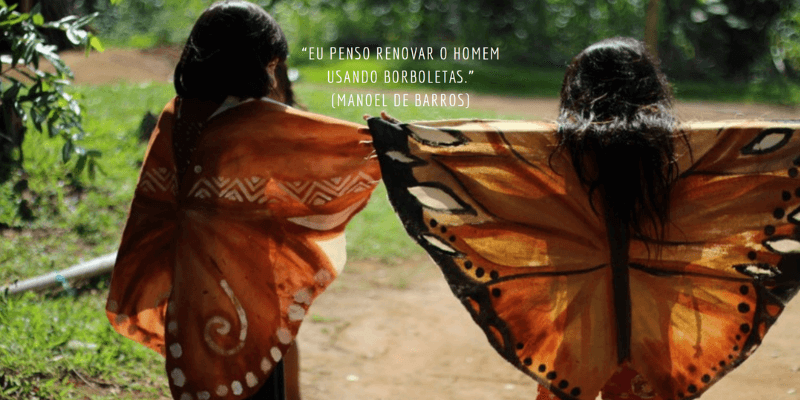 Parapanã: floresta de borboletas no Quintal Secreto