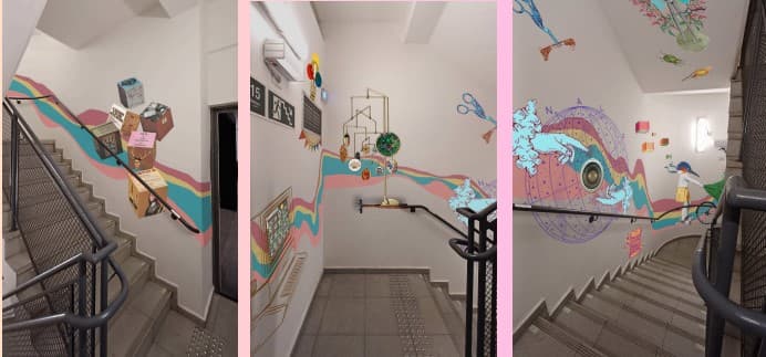 Entrepassos: colagens e lambes em arte urbana